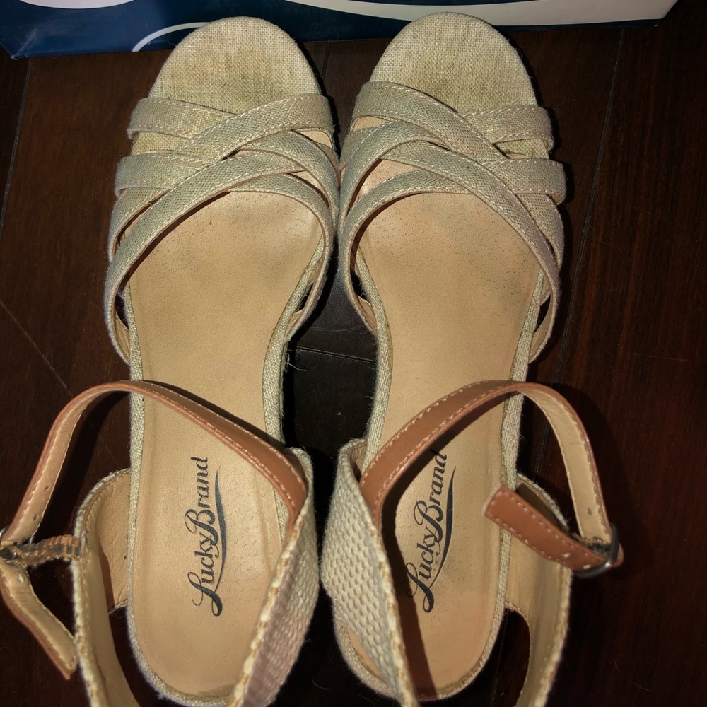 Lucky Brand Mahima Espadrille Wedge